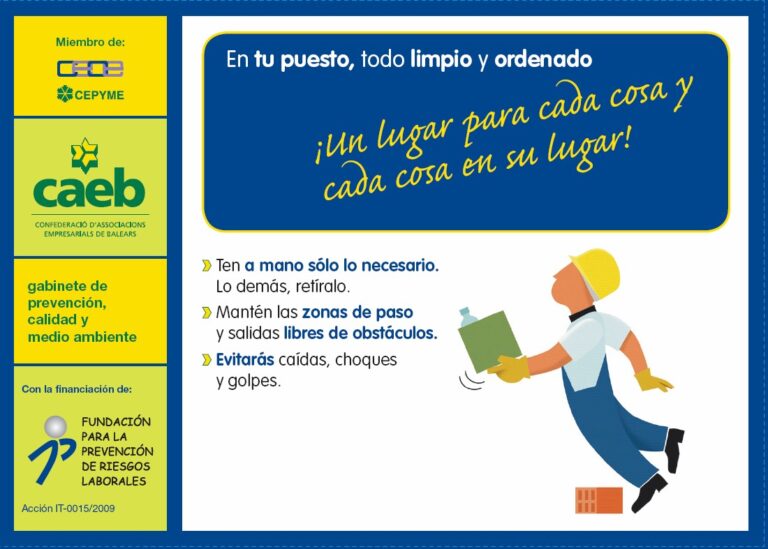 Diseño de adhesivos para la promoción de pautas básicas de trabajo seguro