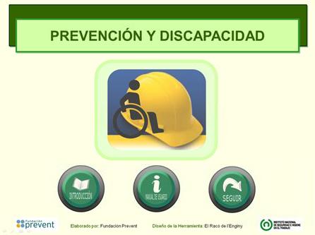 Elaboración de una aplicación informática para la correcta gestión preventiva de los puestos ocupados por personas con discapacidad