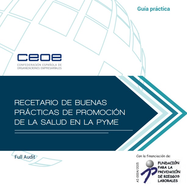 Recetario de buenas prácticas de promoción de la salud en la pyme