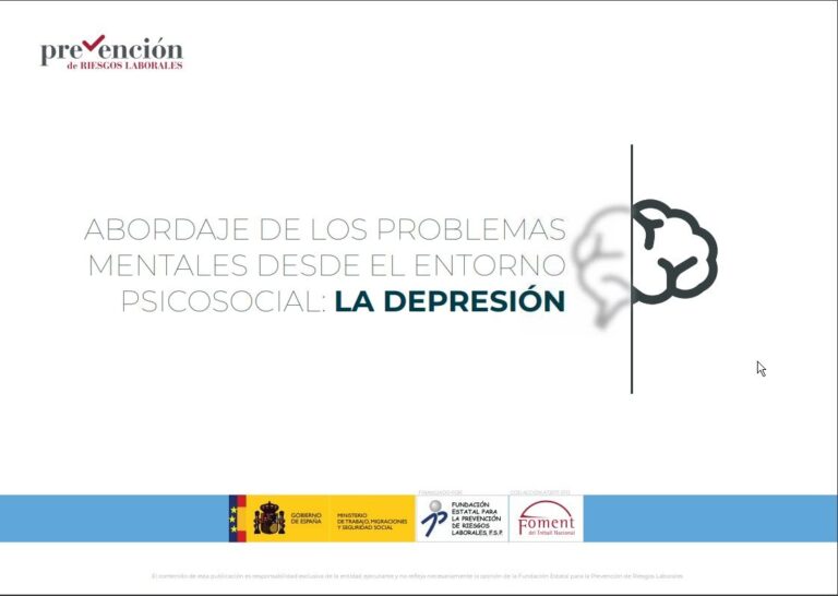 Abordaje de los problemas mentales desde el entorno psicosocial. La depresión