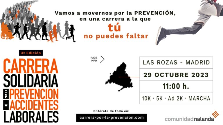 3ª edición de la Carrera Solidaria por la Prevención de Accidentes Laborales