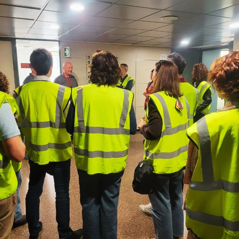 Visita al Centro Control Bus de TMB en Tour SST organizado por Full Audit y Nalanda