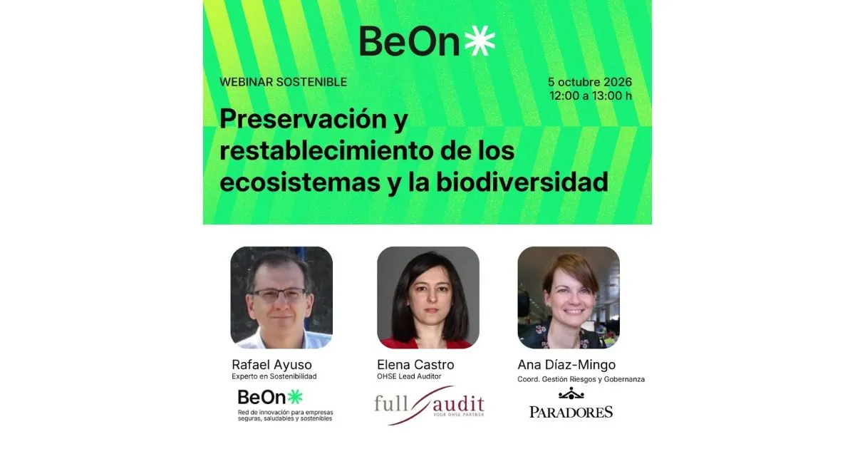 Webinar | Preservación y restablecimiento de los ecosistemas y la biodiversidad