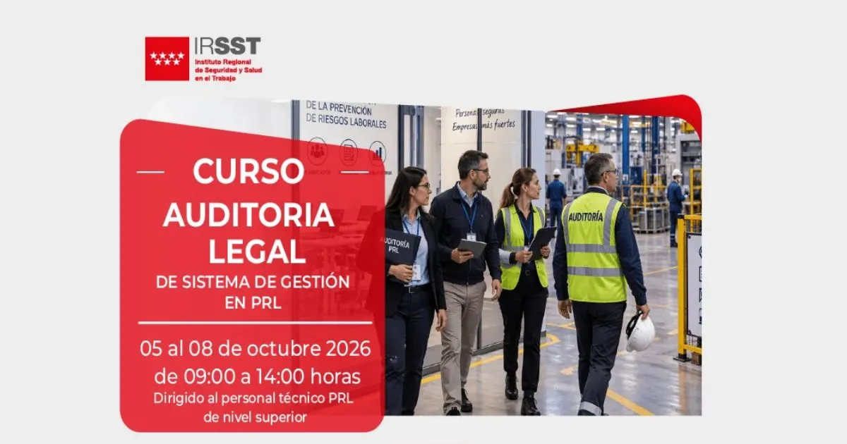 Curso de Auditoría Legal del Sistema de Gestión en PRL: requisitos y competencias
